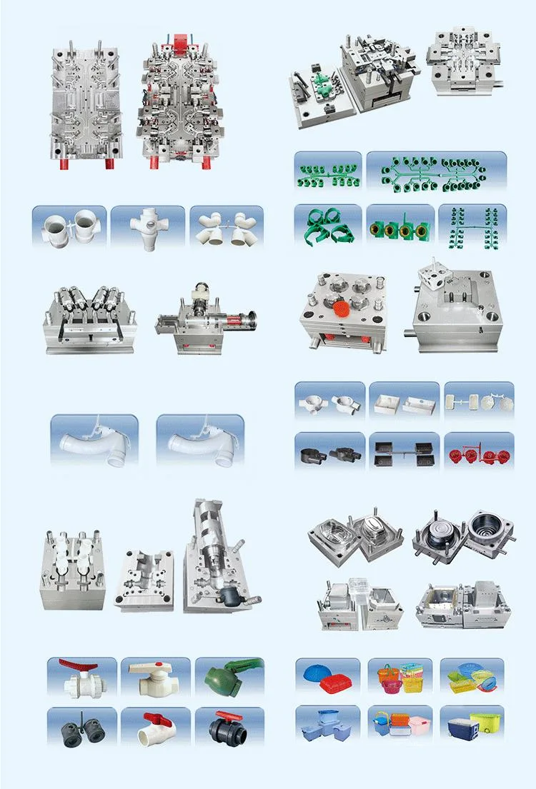 Injection Plastic PPR Pipe Fitting Mould (JZ-P-C-02-008)